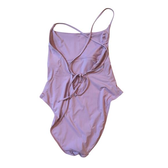 Everlane The String Lavender Pink One-Piece, Size Large. - Picture 6 of 6